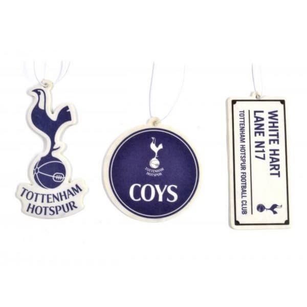 Tottenham Hotspur FC Bildeluftfrischer (3-pack) One Size Nav Navy Blue/White One Size