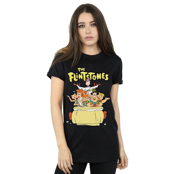 The Flintstones Dam/Damer The The Ride Bomull Boyfriend T-S Black S