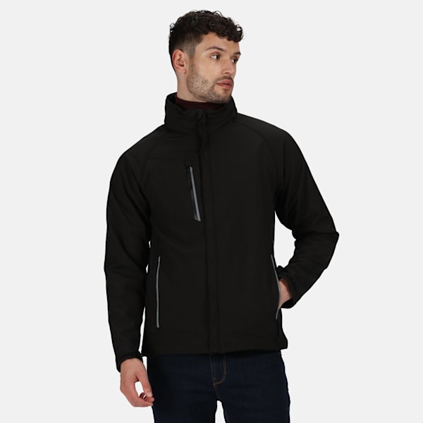 Regatta Professional Herr Softshelljacka XXL Svart Black XXL