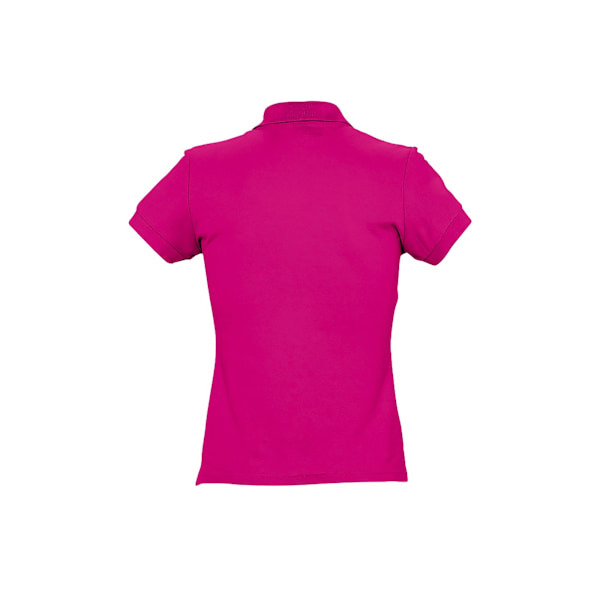 SOLS Dam/Kvinnor Passion Pique Kortärmad Polotröja M Fuchsia Fuchsia M