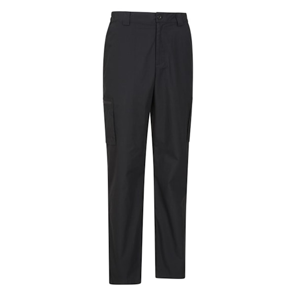 Mountain Warehouse Mens Trek II Konvertibla Vandringsbyxor 38R Black 38R