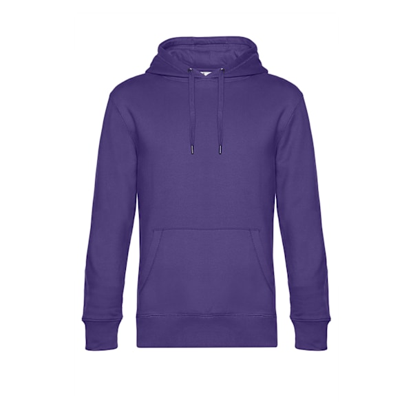 B&C Herr King Hoodie XL Strålande Lila Radiant Purple XL