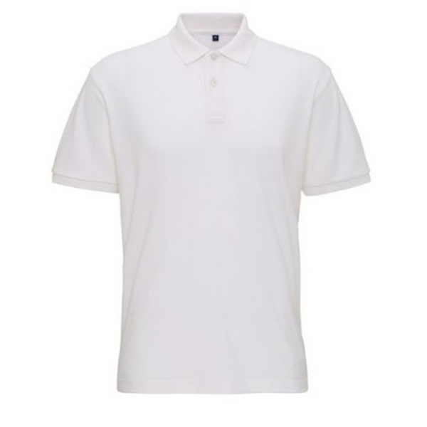 Asquith & Fox Herr Super Smooth Knit Polo Shirt XL Vit White XL