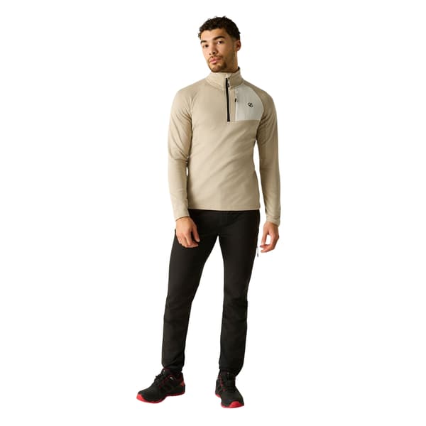 Dare 2B Venture Stretch Overhead Midlayer för herrar L White Pepper White Pepper L