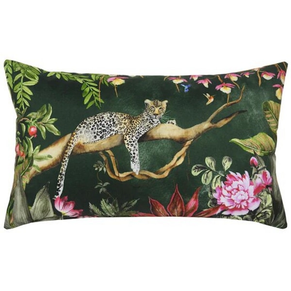 Evans Lichfield Leopard Utomhuskuddfodral One Size Forest Forest One Size
