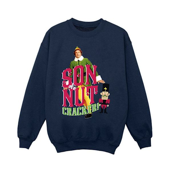 Elf Girls Son Of A Nutcracker Sweatshirt 12-13 år Marinblå Navy Blue 12-13 Years