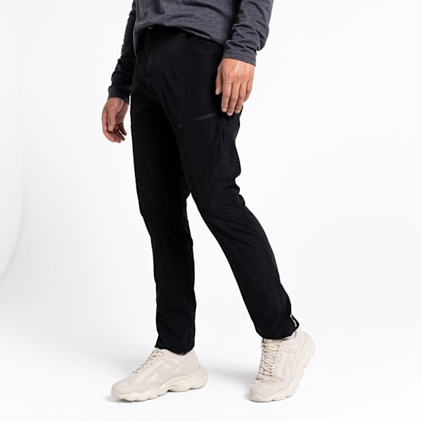 Dare 2b Tuned In II Multi Pocket Walking Trousers 40R Blac Black 40R