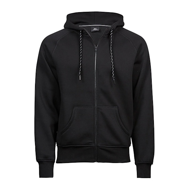 Tee Jays Herr Fashion Dragkedja Huvtröja XL Svart Black XL