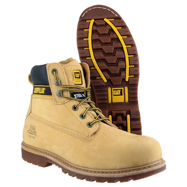 Caterpillar Holton SB Säkerhetskänga / Herrkängor / Kängor Säkerhet 7 Honey 7 UK