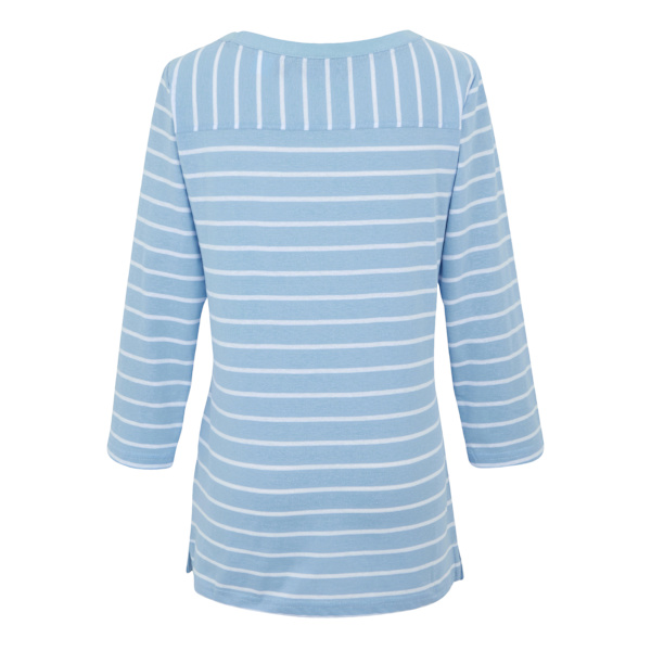Regatta Baylette II Randig T-shirt för Kvinnor/Dam Storlek 8 UK Marinblå Navy 8 UK