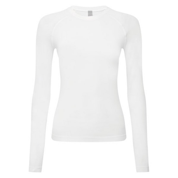 Onna Dam/Kvinnor Ostoppbar Enfärgad Baslager Topp L Vit White L