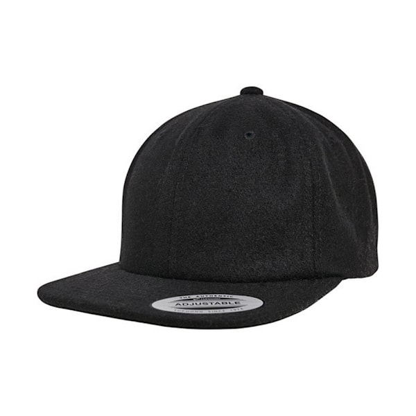 Flexfit Unisex Adult Melton Cap One Size Svart Black One Size