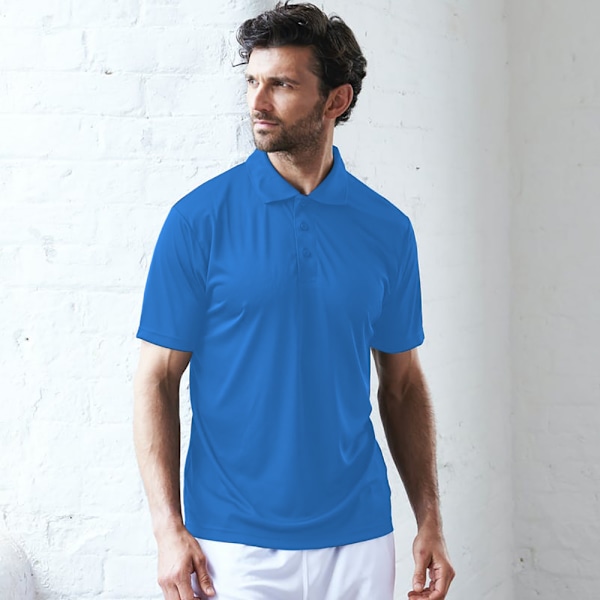 AWDis Just Cool Herr Kortärmad Polotröja XS Royal Bl Royal Blue XS