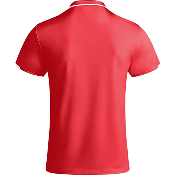 Roly Barn/Barn Tamil Kortärmad Polotröja 12 År Röd Red/White 12 Years