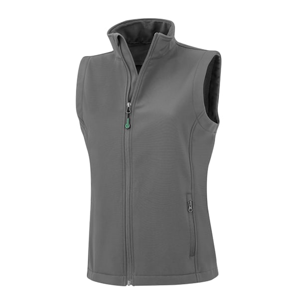Result Äkta Återvunnen Dam/Dam Softshell Tryckbar Kropp Workguard Grey M