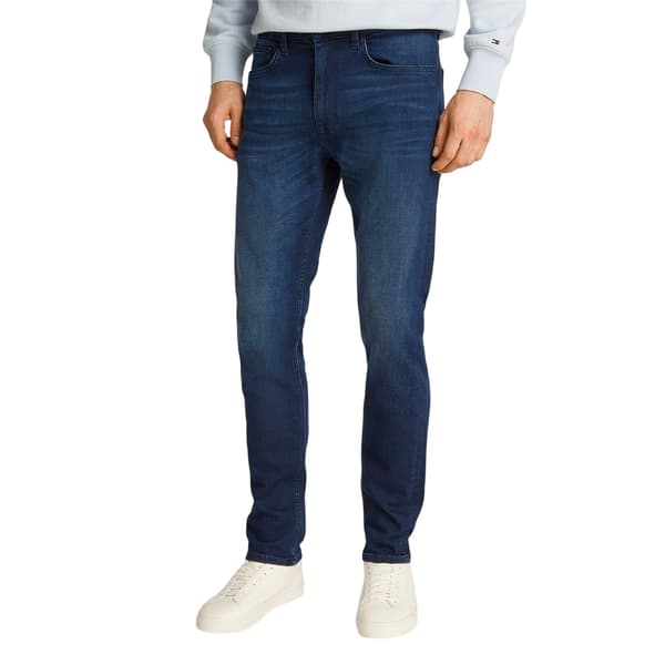 Tommy Hilfiger Herr Bleecker Denim Jeans 32S Mörkblå Deep Blue 32S