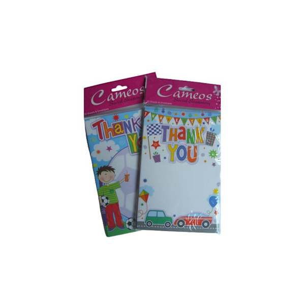 Cameos Tackkort (20-pack) En Storlek Flerfärgad Multicoloured One Size