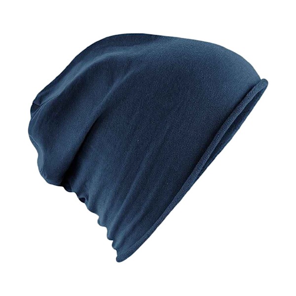 Beechfield Jersey Beanie One Size Marinblå Navy One Size