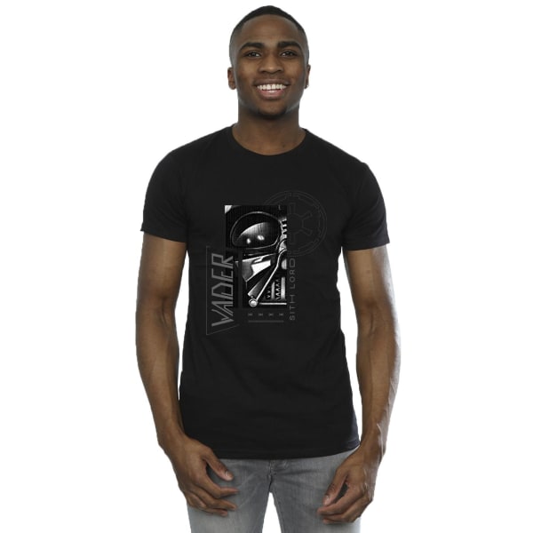 Star Wars Mens Obi-Wan Kenobi Sith SciFi Collage T-Shirt XXL Svart Black XXL