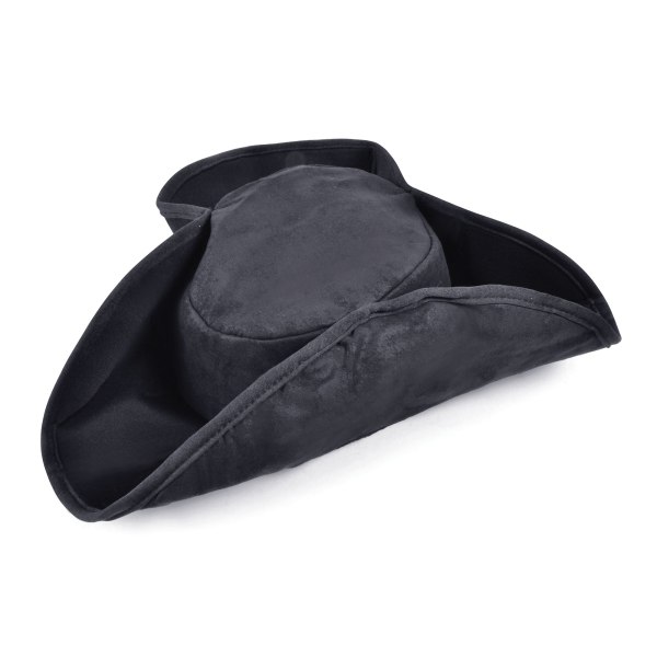 Bristol Novelty Unisex Distressed Pirate Hat One Size Svart Black One Size