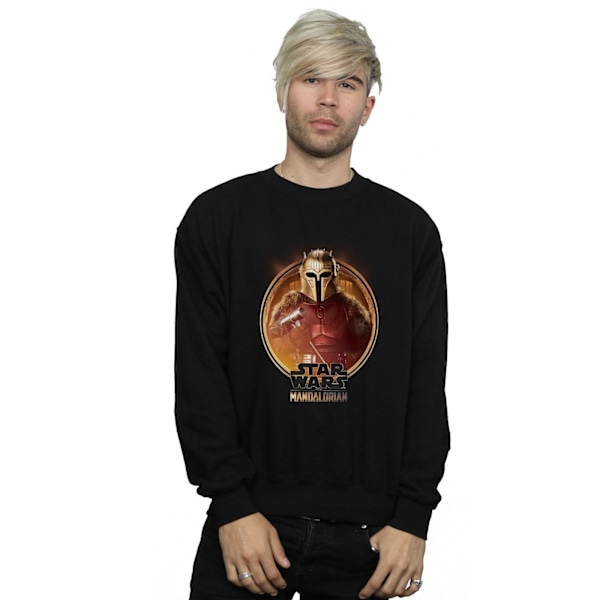 Star Wars Herr The Mandalorian The Armorer Inramad Sweatshirt L Black L
