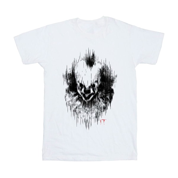 It Herr Pennywise Blur Bomulls T-Shirt XL Vit White XL