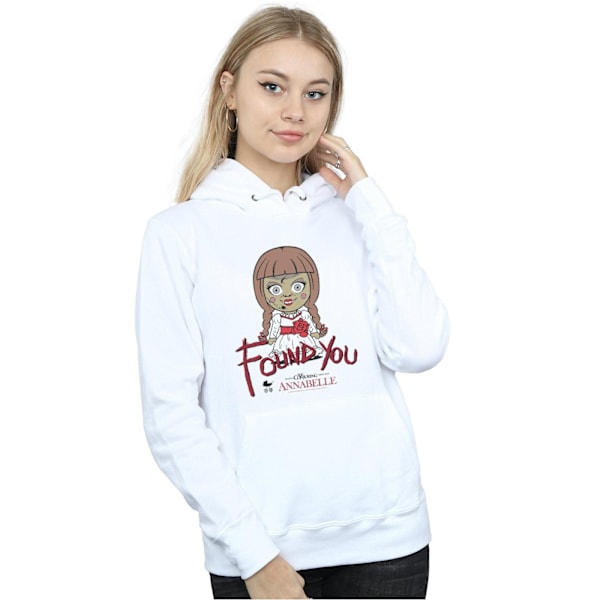 Annabelle Dam/Kvinnor Chibi Found You Hoodie XXL Vit White XXL