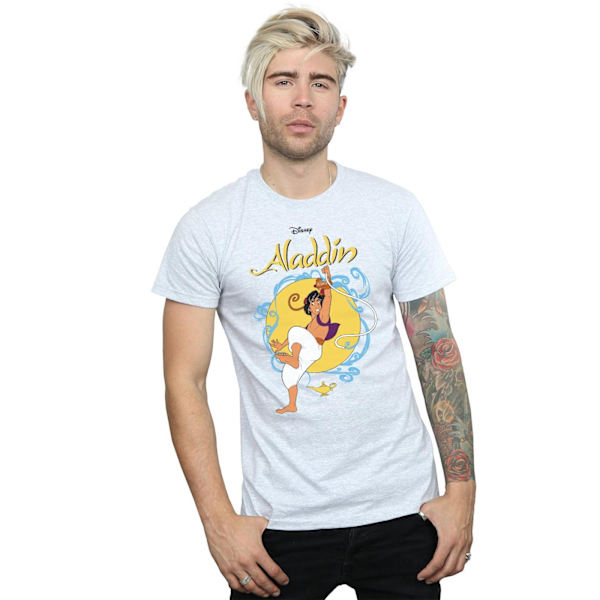 Disney Aladdin Rep Swing T-shirt 4XL Sports Grey Sports Grey 4XL