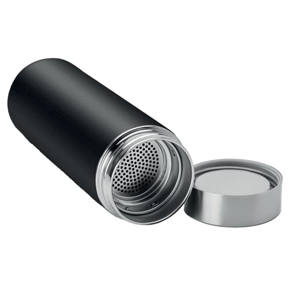 MidOcean Batumi Bambu Dubbelväggig 400ml Flaska One Size Svart Black One Size