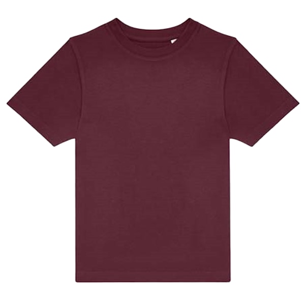 B&C Barn/Kids T-Shirt 12-13 År Burgundy Burgundy 12-13 Years