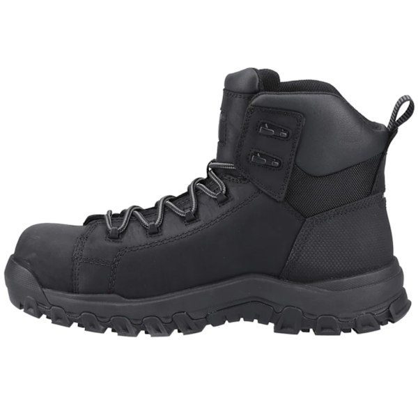 Caterpillar Herr Threshold Rebound Kornläder Komposit Tåhätta Black 8 UK