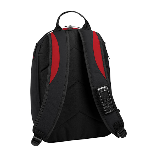 Bagbase Teamwear Ryggsäck One Size Svart/Klassisk Röd/Vit Black/Classic Red/White One Size