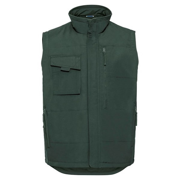 Russell Herr Kraftig Väst 4XL Flaskgrön Bottle Green 4XL