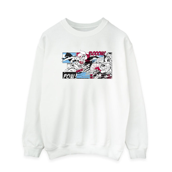 DC Comics Superman Comic Strip Sweatshirt L Vit White L