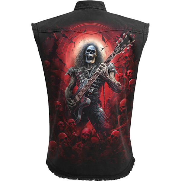 Spiral Direct Unisex Vuxen Tomb Of Rock Stone Wash Ärmlös S Black 4XL