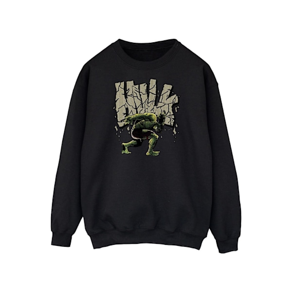 Hulk Herr Rock Sweatshirt M Svart Black M