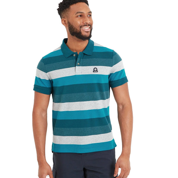 TOG24 Herr Flaxby Poloskjorta 3XL Lagoon Blue Lagoon Blue 3XL