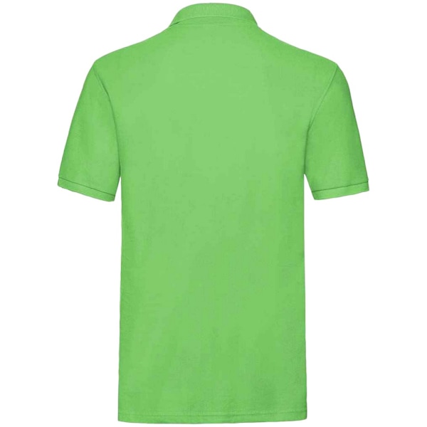 Fruit of the Loom Premium bomullspiké poloskjorta M Lime Lime M