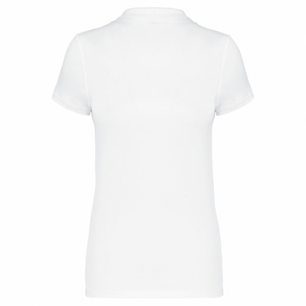 Kariban Dam/Dam Pique Poloskjorta L Vit White L