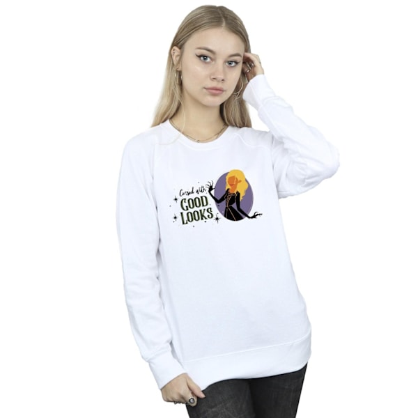 Disney Dam/Kvinnor Hocus Pocus Cursed Sarah Sweatshirt M Vit White M