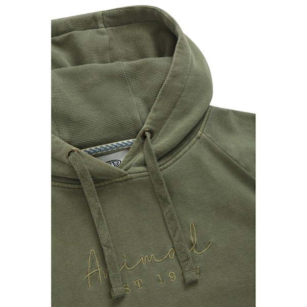 Animal Womens/Ladies Kaya Organic Hoodie 18 UK Mörkgrön Dark Green 18 UK