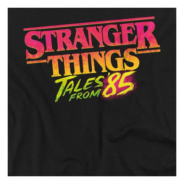 Stranger Things: Tales from ´85 Barn/Barn Logotröja Black 5-6 Years