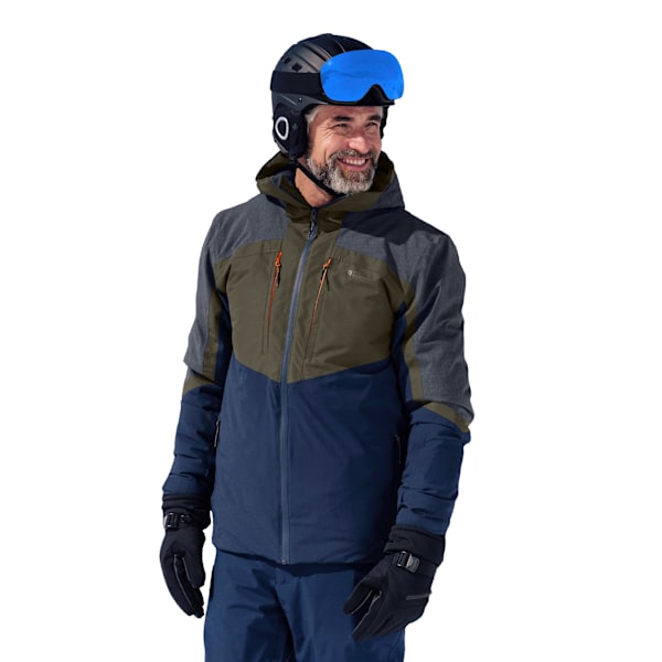 Mountain Warehouse Herr Anton Vattentät Skidjacka 4XL Khaki Grön Khaki Green 4XL