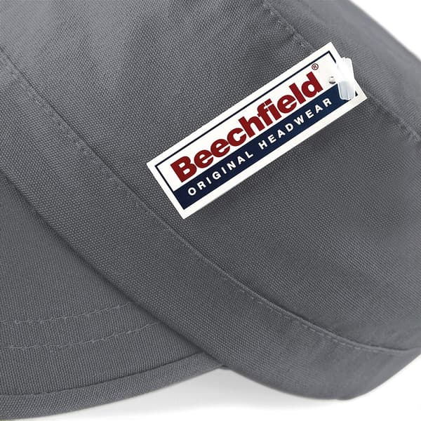 Beechfield Army Cap / Huvudbonad One Size Vit White One Size