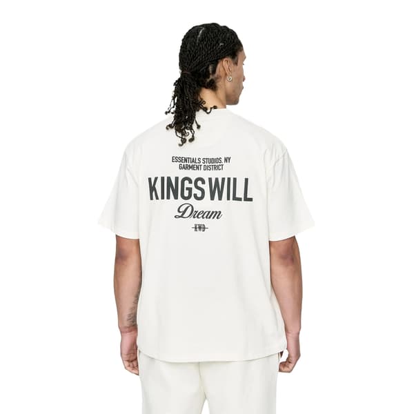 Kings Will Dream Studio Garment District T-shirt för män M Vit White M