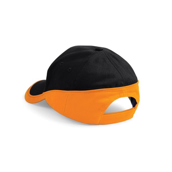 Beechfield Teamwear Competition Cap One Size Svart/Orange Black/Orange One Size
