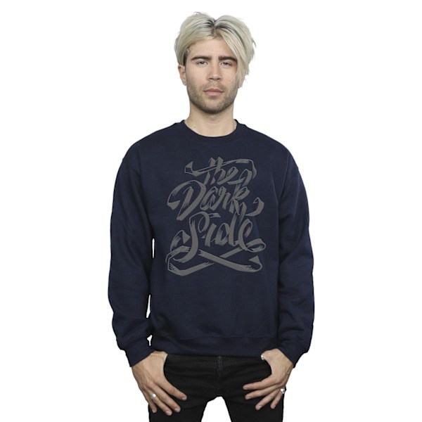 Star Wars: Obi-Wan Kenobi Herr The Dark Side Sweatshirt L Marinblå Navy Blue L