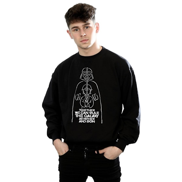 Star Wars Herr Rule The Galaxy Sweatshirt XXL Svart Black XXL