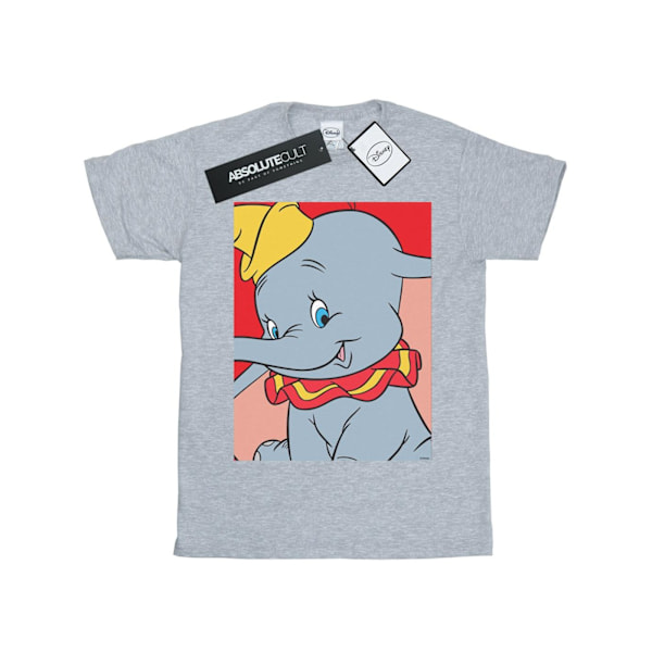 Disney Boys Dumbo Portrait T-Shirt 5-6 år Sports Grey Sports Grey 5-6 Years