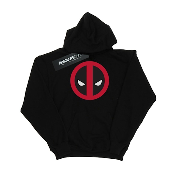 Marvel Herr Deadpool Stor Ren Logotyp Hoodie L Svart Black L